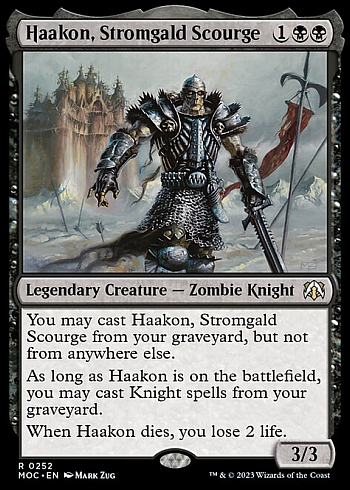 Haakon, Stromgald Scourge