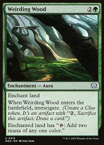 Weirding Wood