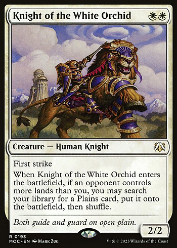 Knight of the White Orchid