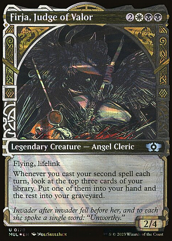 Firja, Judge of Valor