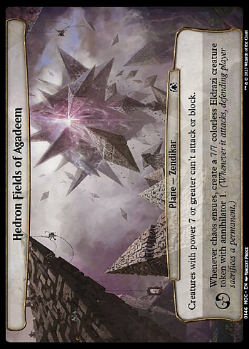 Hedron Fields of Agadeem
