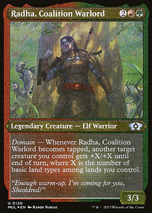 Radha, Coalition Warlord