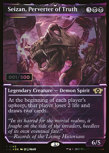 Seizan, Perverter of Truth