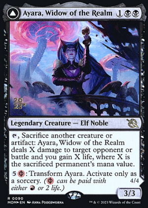 Ayara, Widow of the Realm // Ayara, Furnace Queen