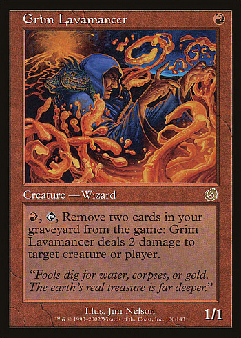 Grim Lavamancer