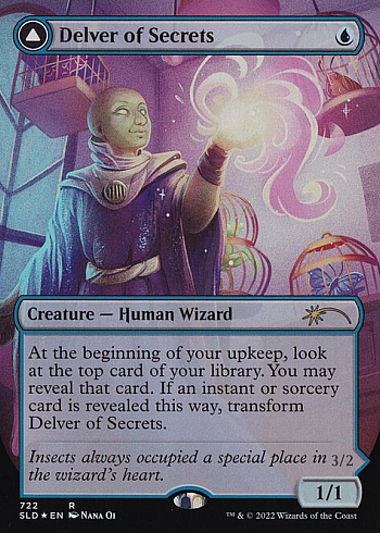 Delver of Secrets // Insectile Aberration