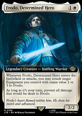Frodo, Determined Hero