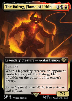 The Balrog, Flame of Udûn