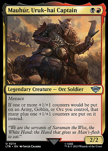 Mauhúr, Uruk-hai Captain