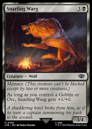 Snarling Warg