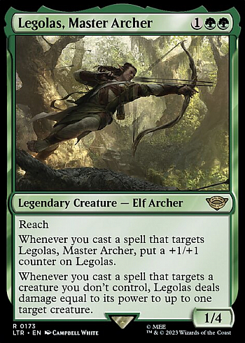 Legolas, Master Archer