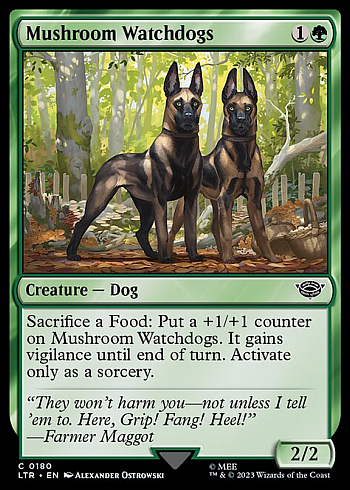 Mushroom Watchdogs