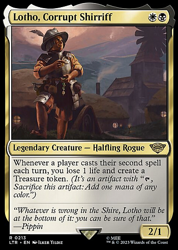 Lotho, Corrupt Shirriff