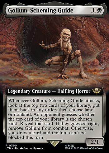 Gollum, Scheming Guide