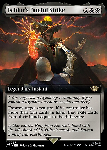 Isildur's Fateful Strike