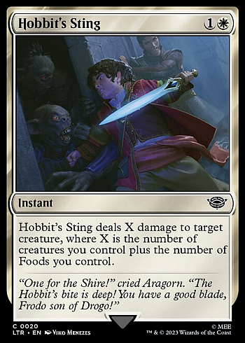 Hobbit's Sting