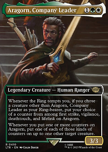 Aragorn, Company Leader