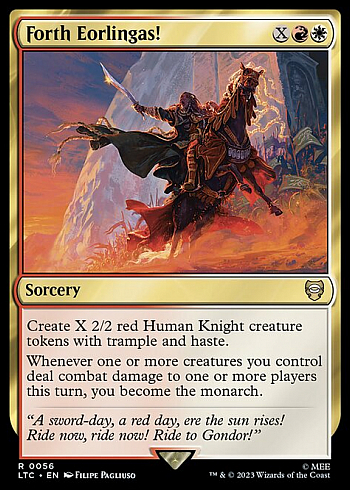Forth Eorlingas!