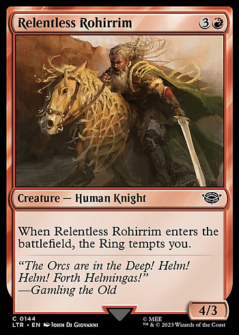 Relentless Rohirrim