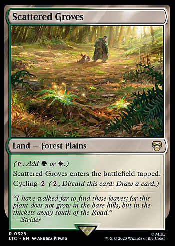 Scattered Groves