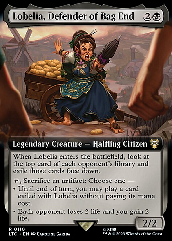 Lobelia, Defender of Bag End