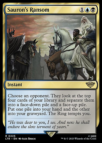 Sauron's Ransom