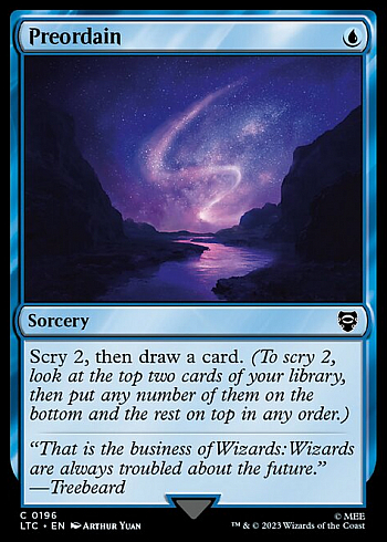 Preordain