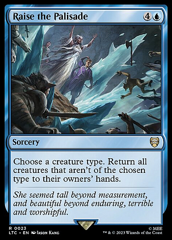 Raise the Palisade
