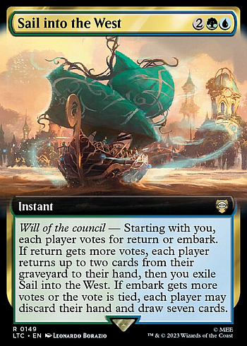 Sail into the West