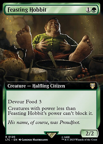 Feasting Hobbit