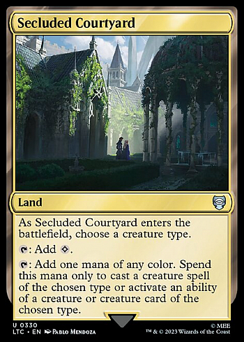 Secluded Courtyard