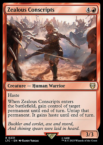 Zealous Conscripts