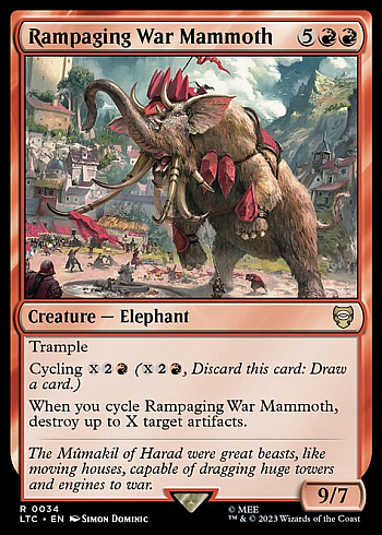 Rampaging War Mammoth