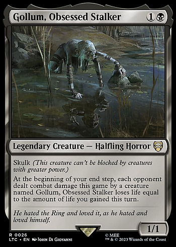Gollum, Obsessed Stalker