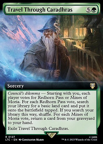 Travel Through Caradhras