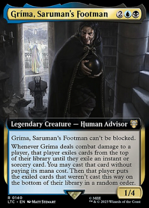 Gríma, Saruman's Footman