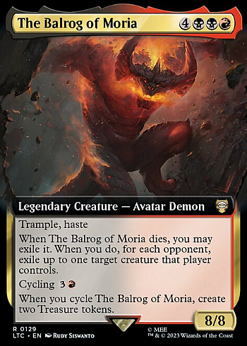 The Balrog of Moria