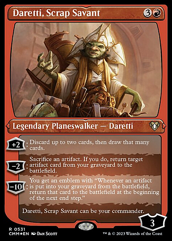 Daretti, Scrap Savant