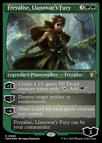 Freyalise, Llanowar's Fury