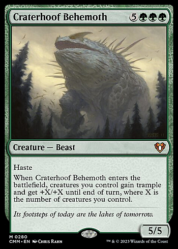 Craterhoof Behemoth