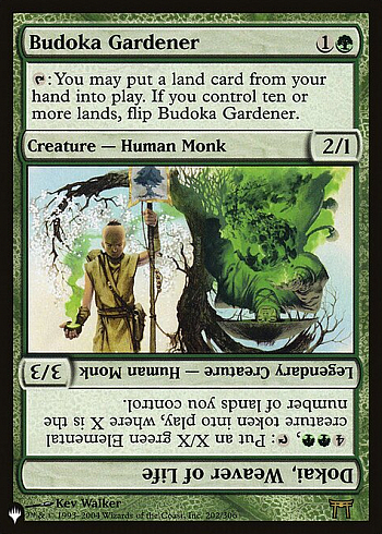 Budoka Gardener // Dokai, Weaver of Life