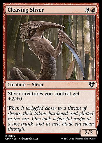 Cleaving Sliver