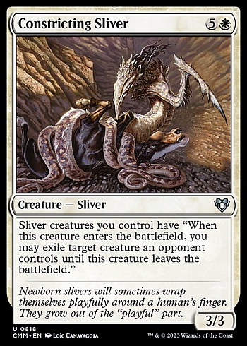 Constricting Sliver