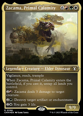 Zacama, Primal Calamity