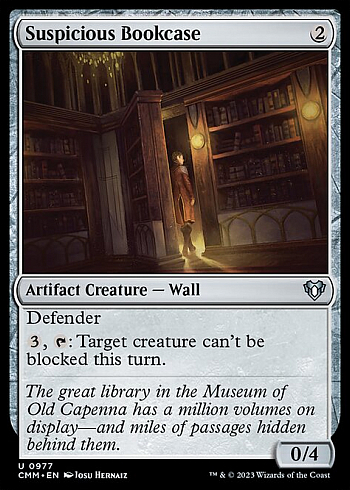 Suspicious Bookcase