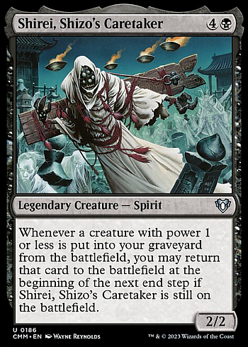 Shirei, Shizo's Caretaker