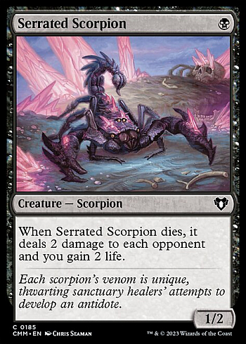 Serrated Scorpion
