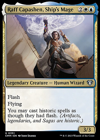 Raff Capashen, Ship's Mage