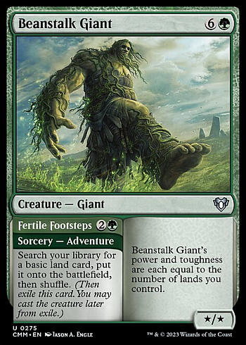 Beanstalk Giant // Fertile Footsteps