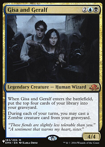 Gisa and Geralf